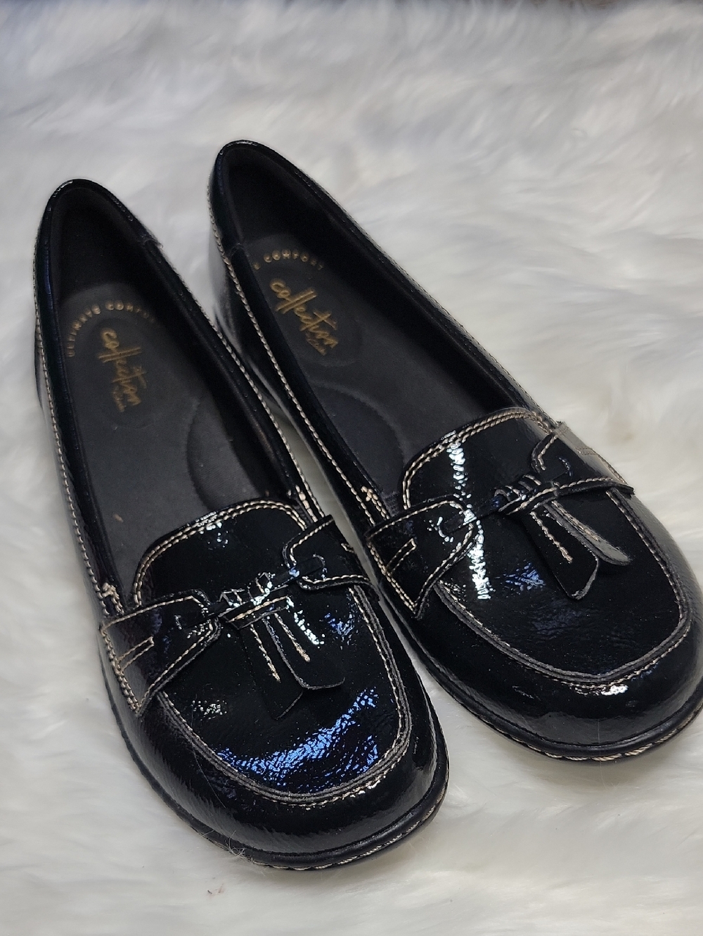 Clark  Ashland Lily Patent Leather Loafer